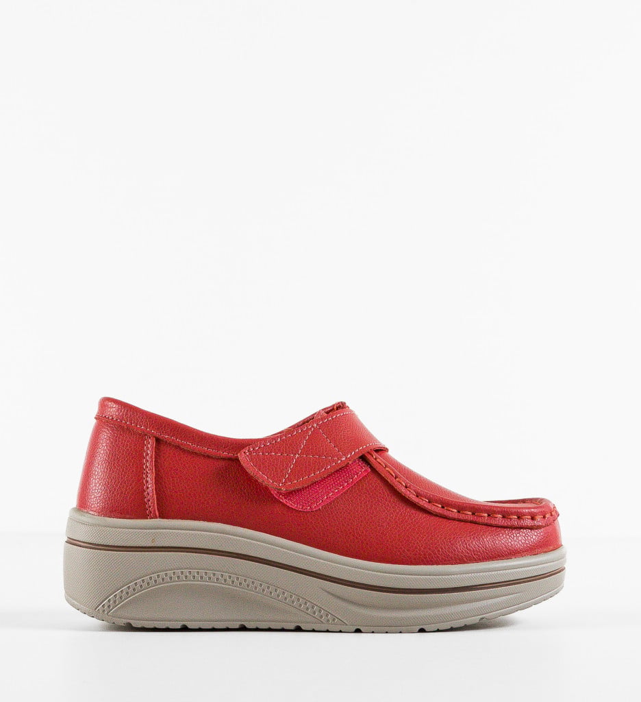 Pantofi Casual Liandrin Rosii - Stil și Confort - imagine 8