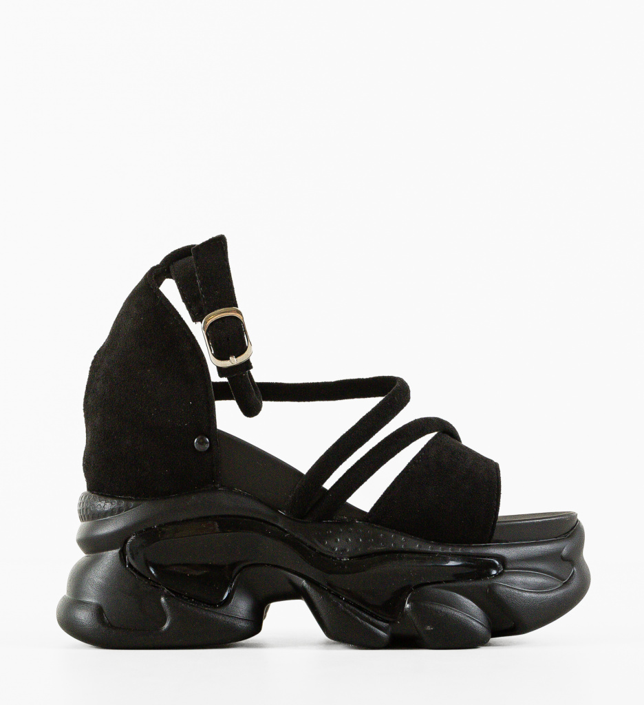 Platforme Dama Miranda Negre | Eleganță Maximă - imagine 5