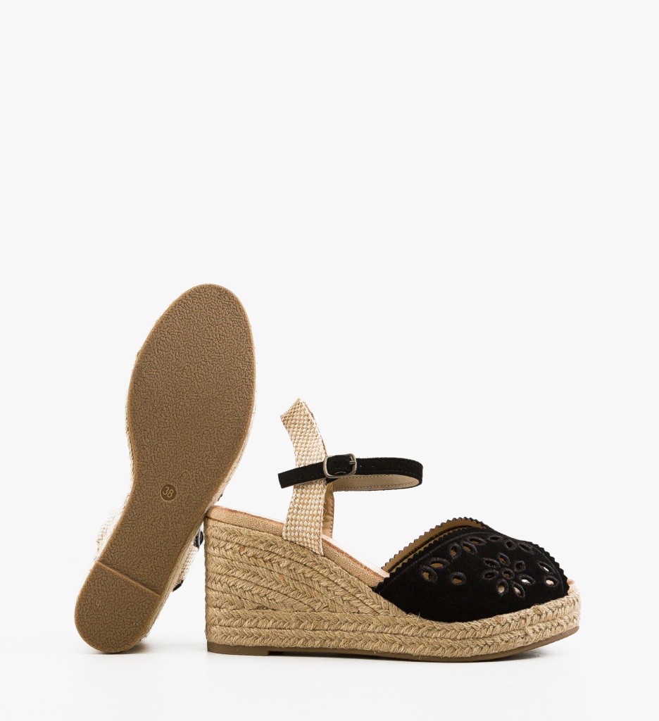 Platforme Dama Horn Negre - Stil si Confort - imagine 6