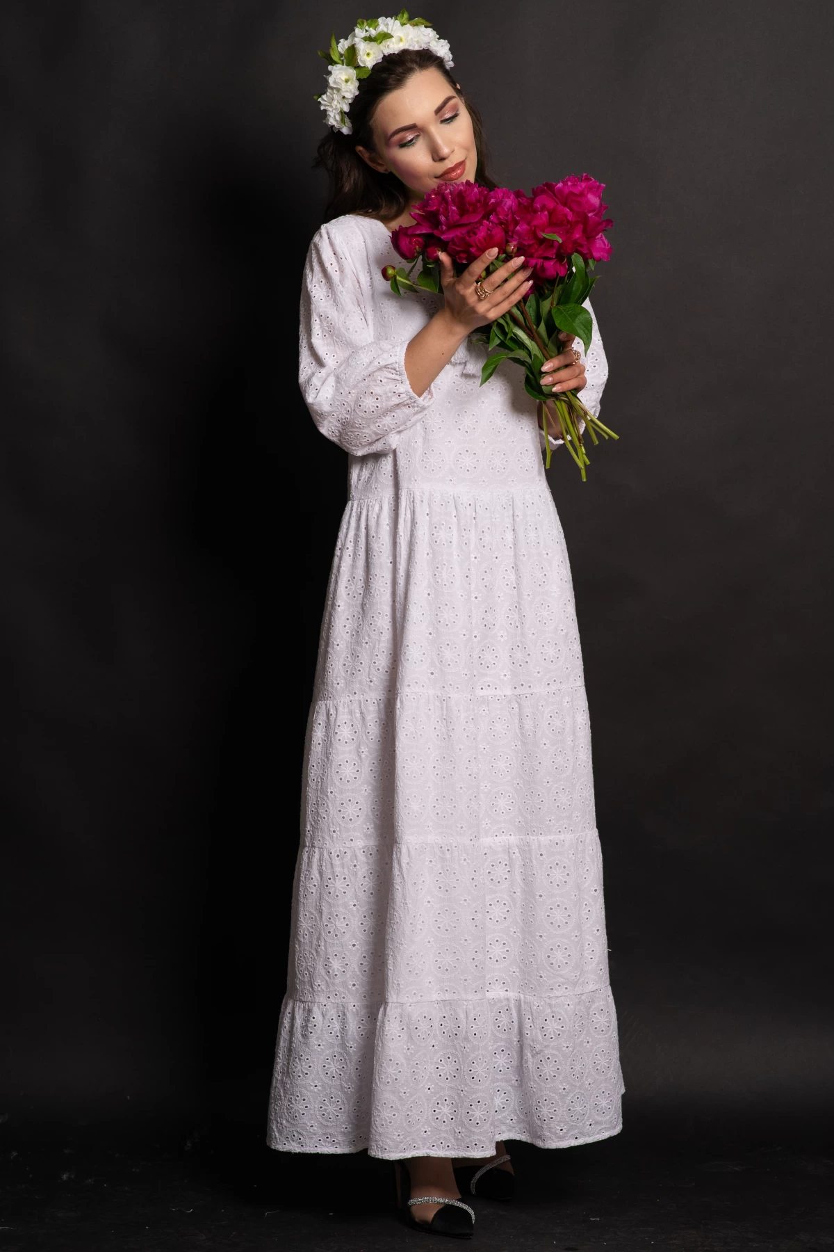 Rochie Annabel Traditional | Bumbac Brodat