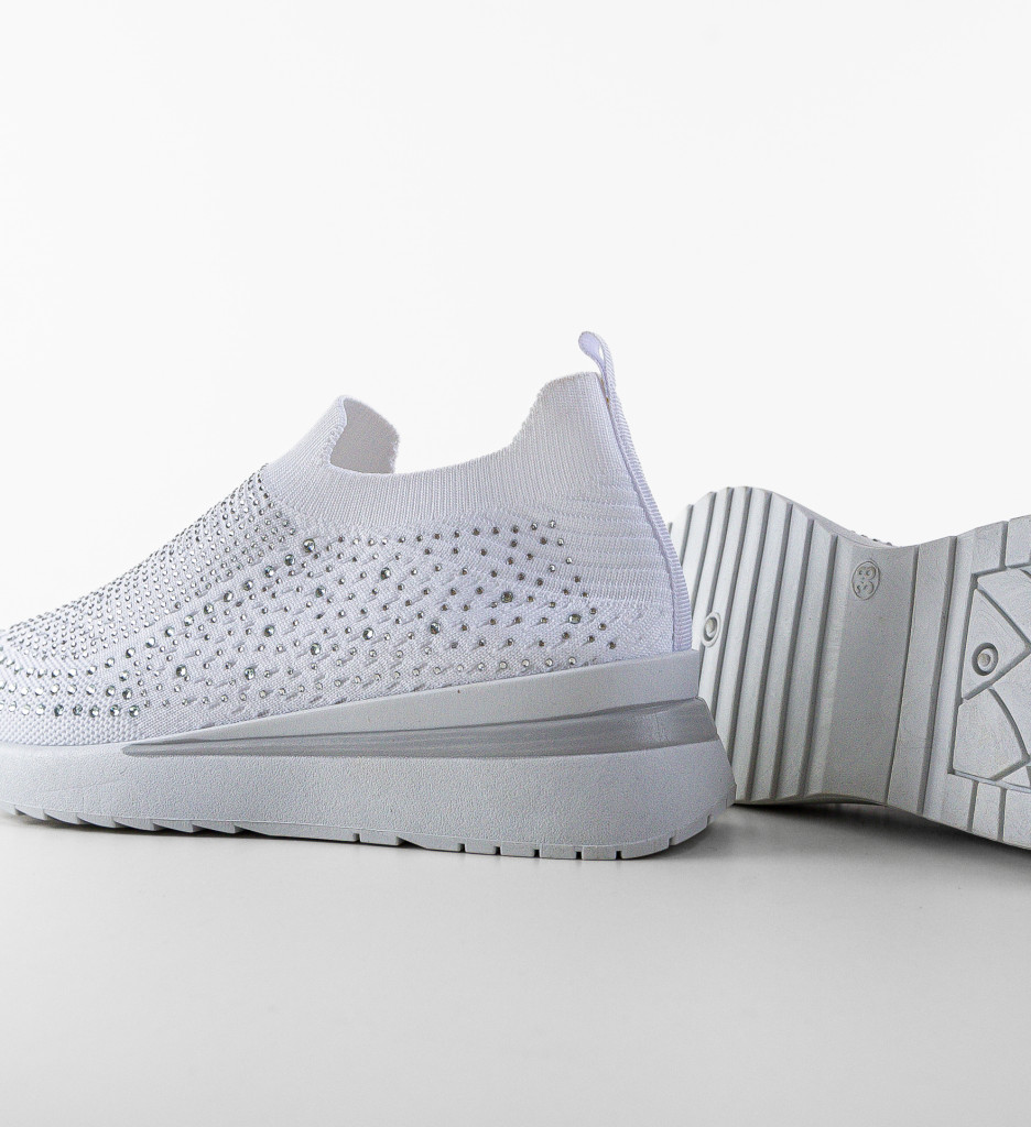 Sneakers Dama Reach Albi - Confort și Stil - imagine 5