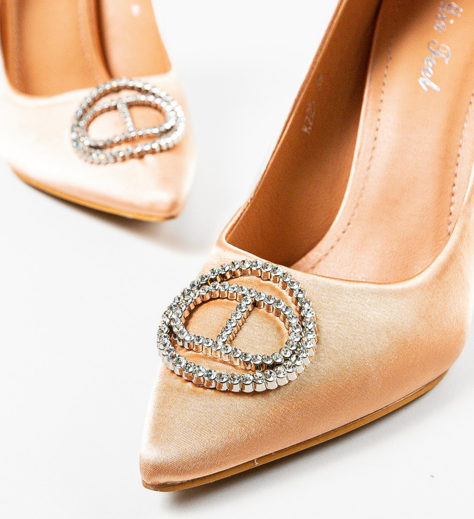Pantofi Plipa Roz | Toc Stabil și Eleganță - imagine 5
