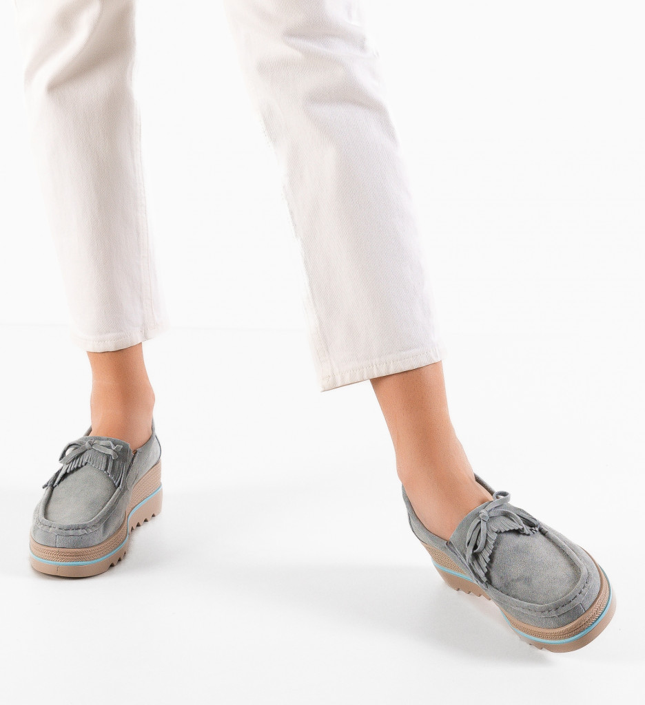 Pantofi Casual Hipok Albastri - Confort și Stil - imagine 2