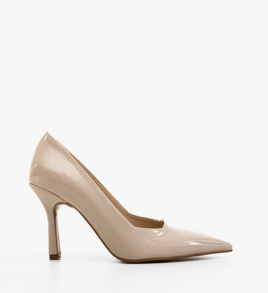 Pantofi Stiletto Vobka Bej | Eleganță și Stil - imagine 6