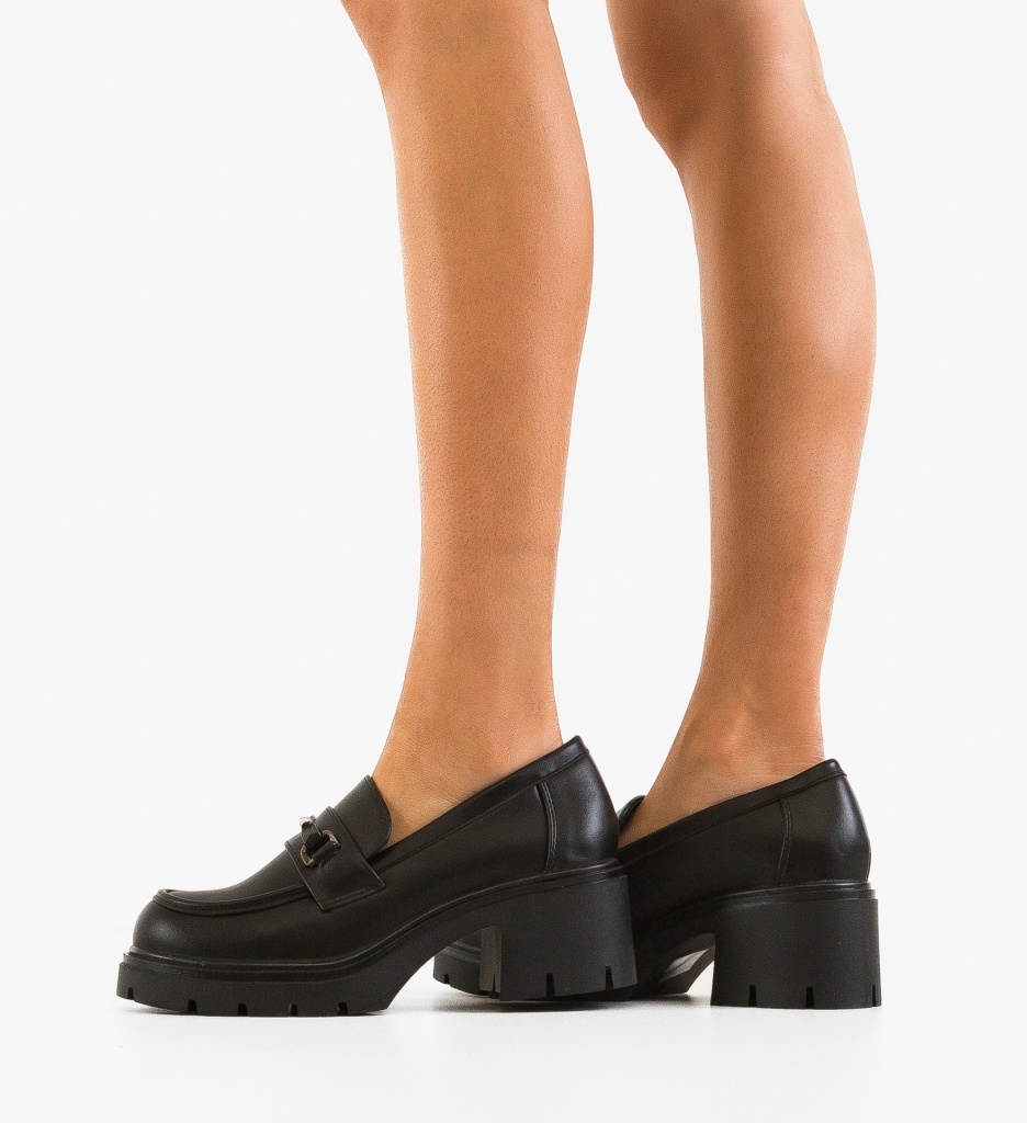 Pantofi Casual Dama Camiga Negri - Confort Stilat - imagine 3