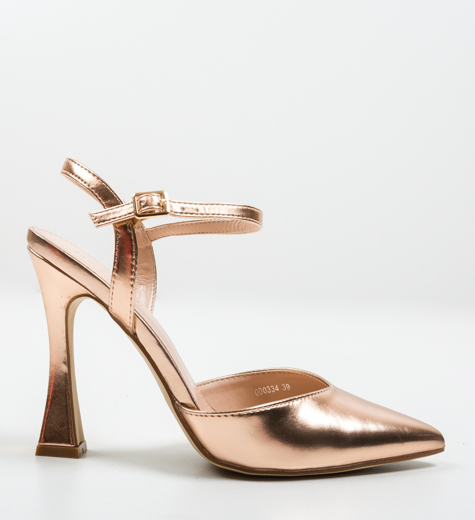 Pantofi Trop Aurii 2 | Eleganță și Stil Unic - imagine 8