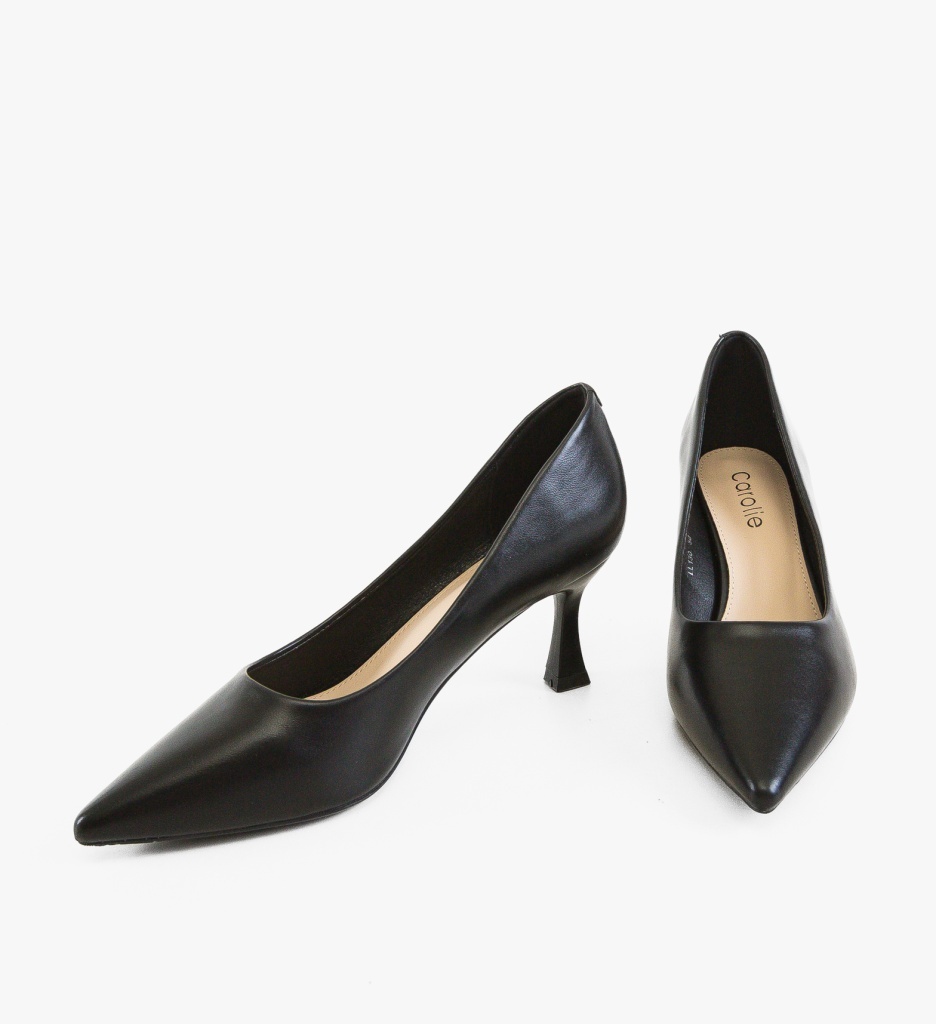 Pantofi Stiletto Yuzuha Negri - Eleganță și Stil - imagine 4
