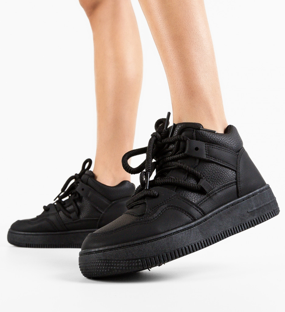 Sneakers Kozel Negri - Confort și Stil Sport - imagine 3