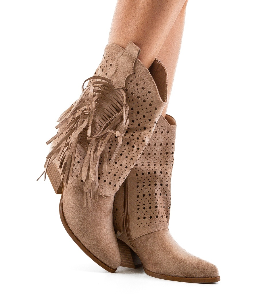 Cizme Dama Bunesc Khaki – Eleganță și Confort - imagine 3