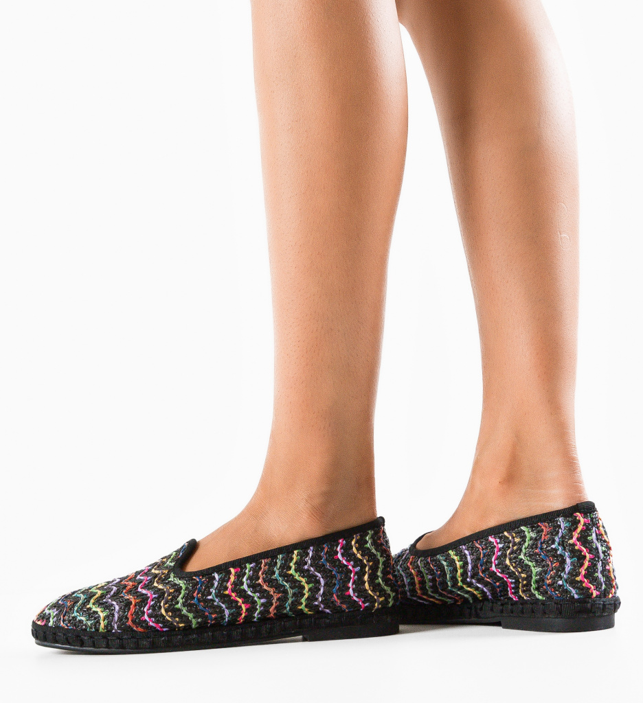 Espadrile Dama Heike Negre | Stil Confort Casual - imagine 4