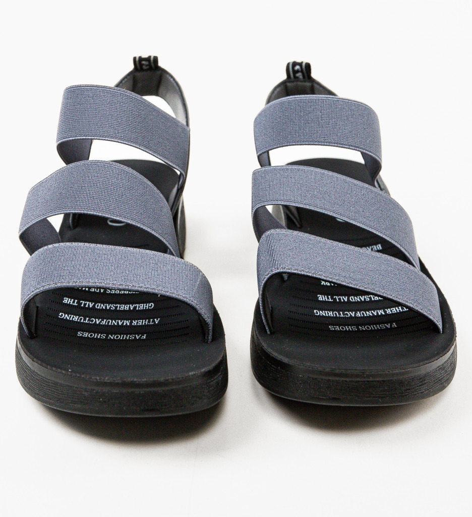 Sandale Adrasteia Gri - Confort și Stil - imagine 4