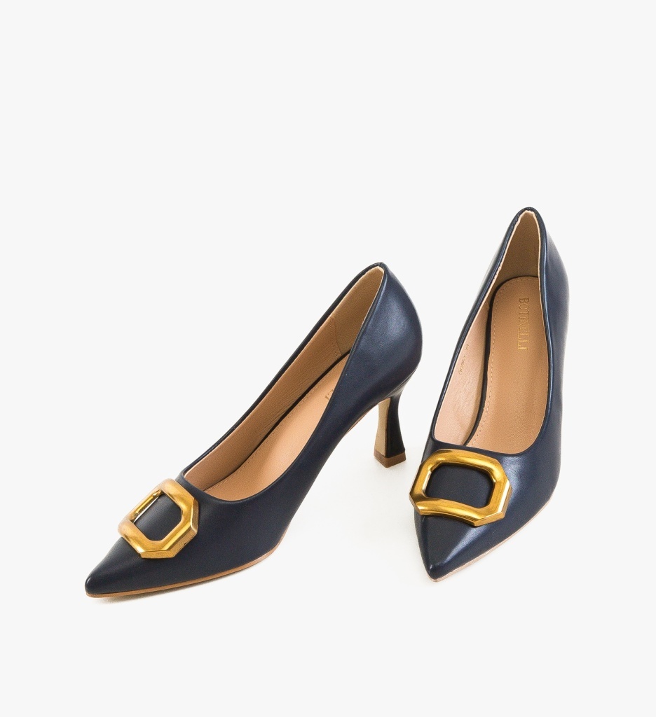 Pantofi Stiletto Dama Lynda Bleumarin - Eleganță - imagine 7