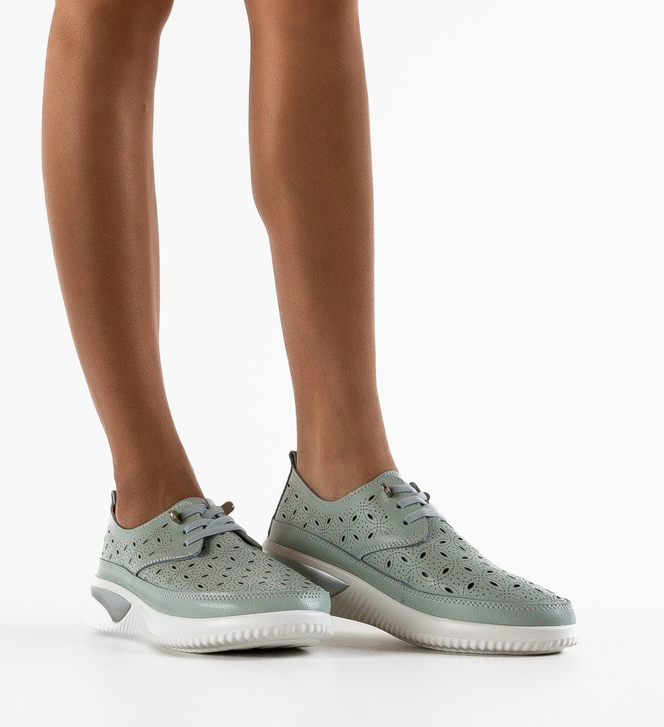 Pantofi Casual Verzi - Confort și Stil Zilnic - imagine 2