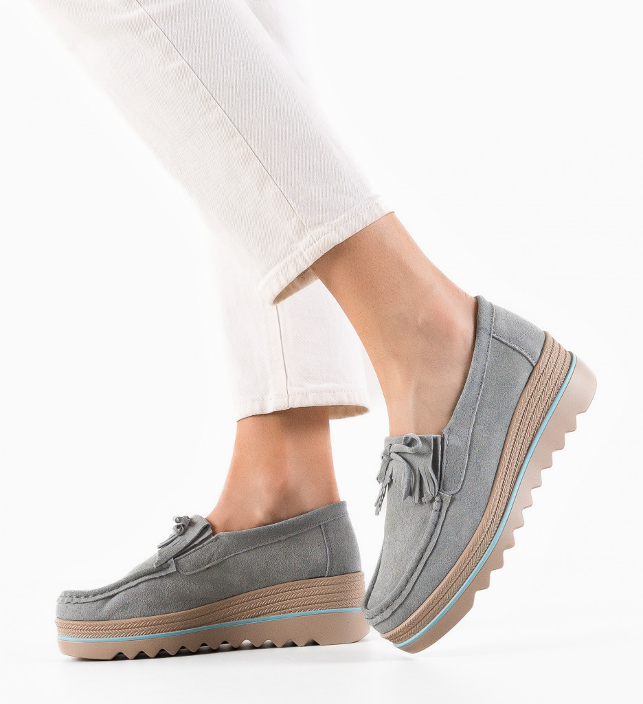 Pantofi Casual Hipok Albastri - Confort și Stil