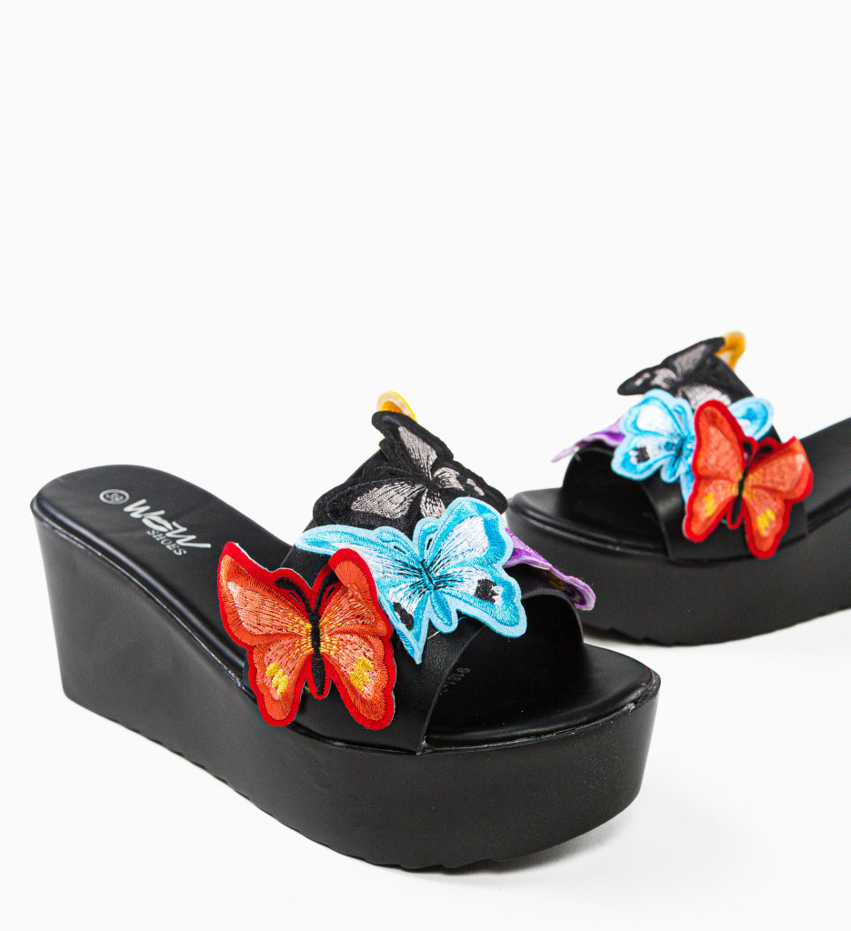 Platforme Dama Inuma Negre | Stil și Confort - imagine 6