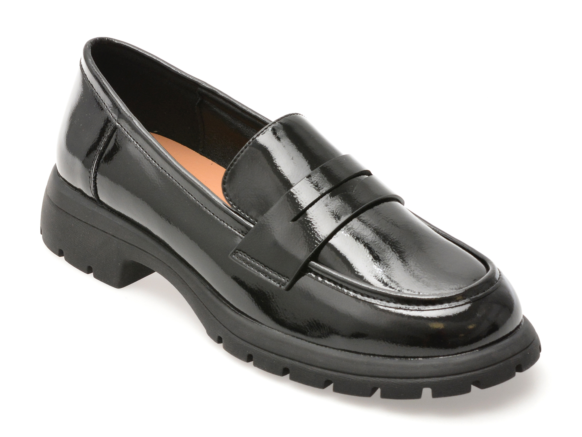 Mocasini Flavia Passini Eleganți din Piele Lacuită