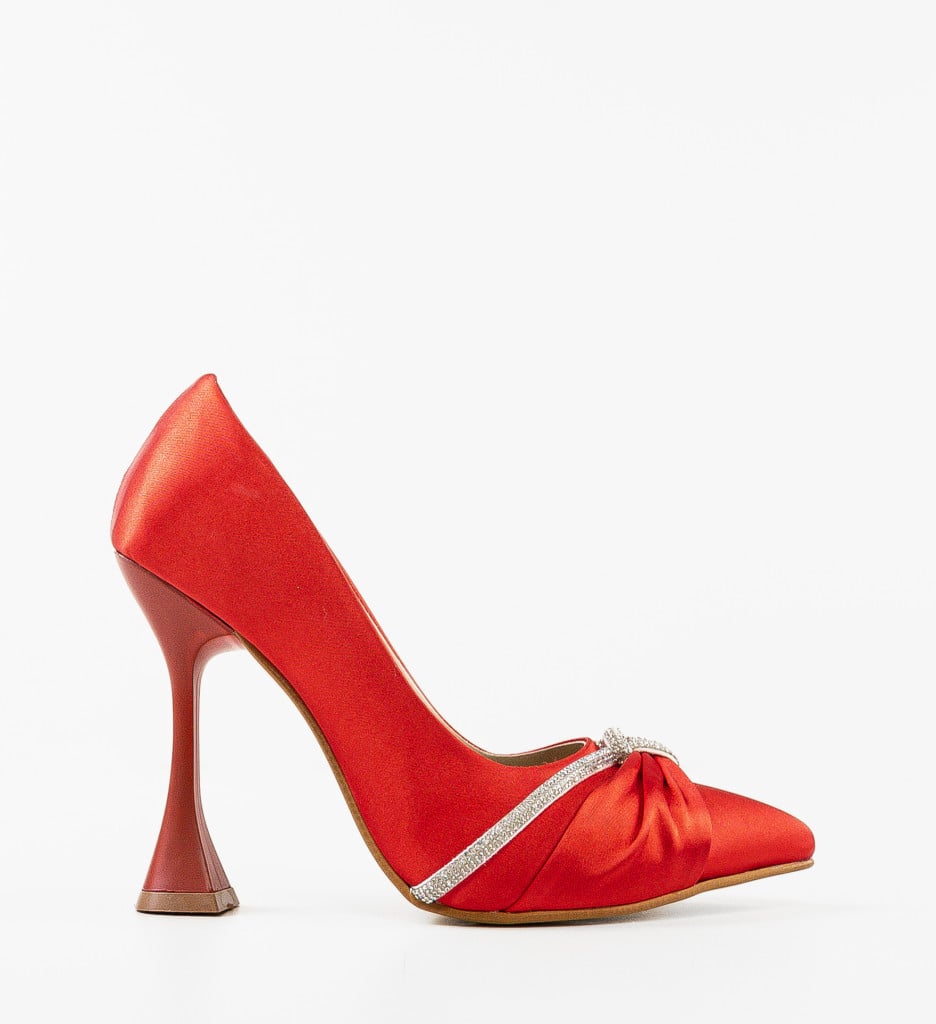 Pantofi Dama Rosii cu Toc Finko - Eleganță Maximă - imagine 9