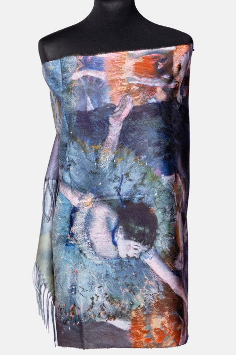 Eșarfă Degas 2 fețe | Shopika