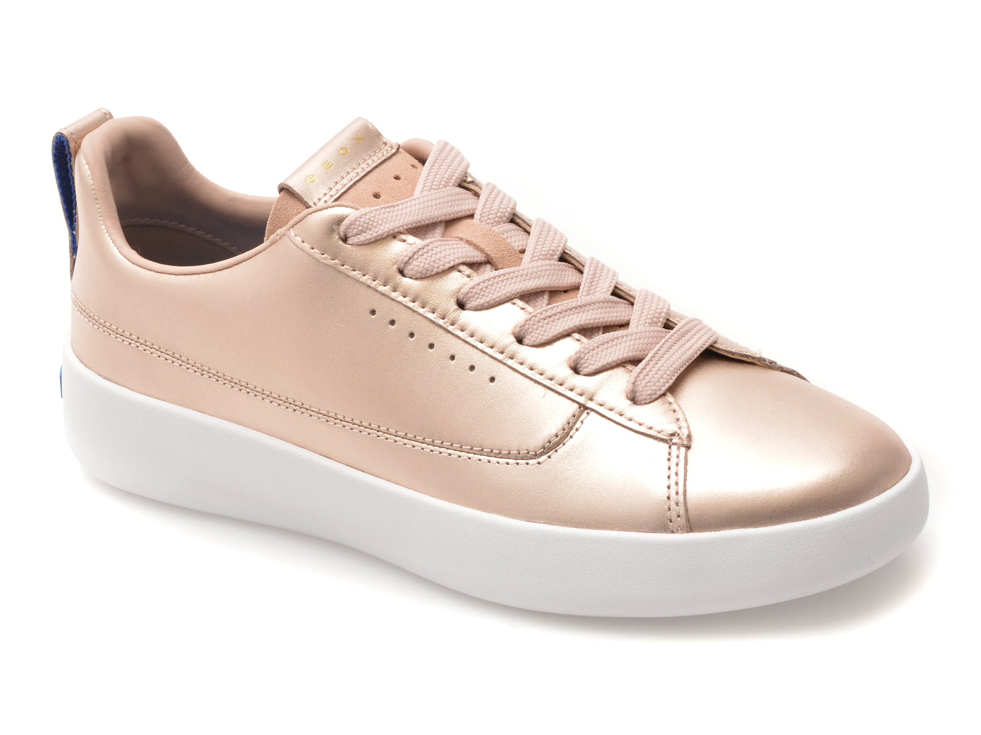 Pantofi sport Geox roz piele - Confort Respira