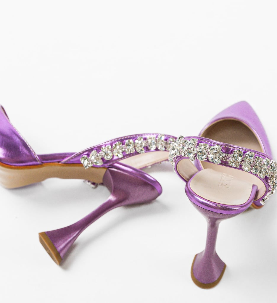 Pantofi Toc Metiks Fuchsia 2 - Eleganți și Stil - imagine 8