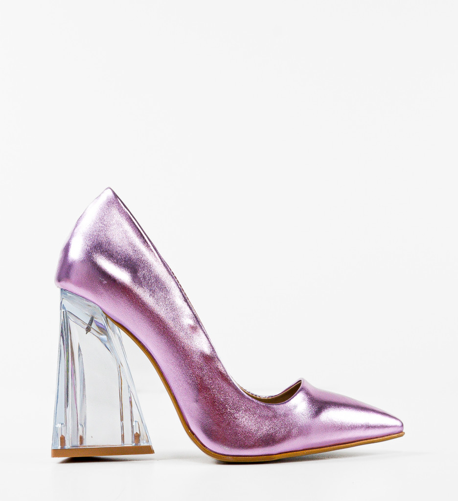 Pantofi cu Toc Dyapa Roz - Eleganță și Stil - imagine 8