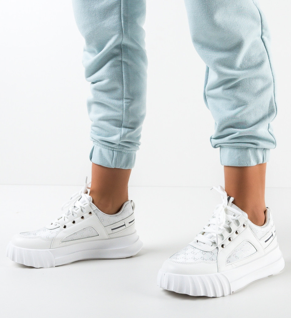 Sneakers Dama Aditya Albi 2 - Confort și Stil - imagine 2