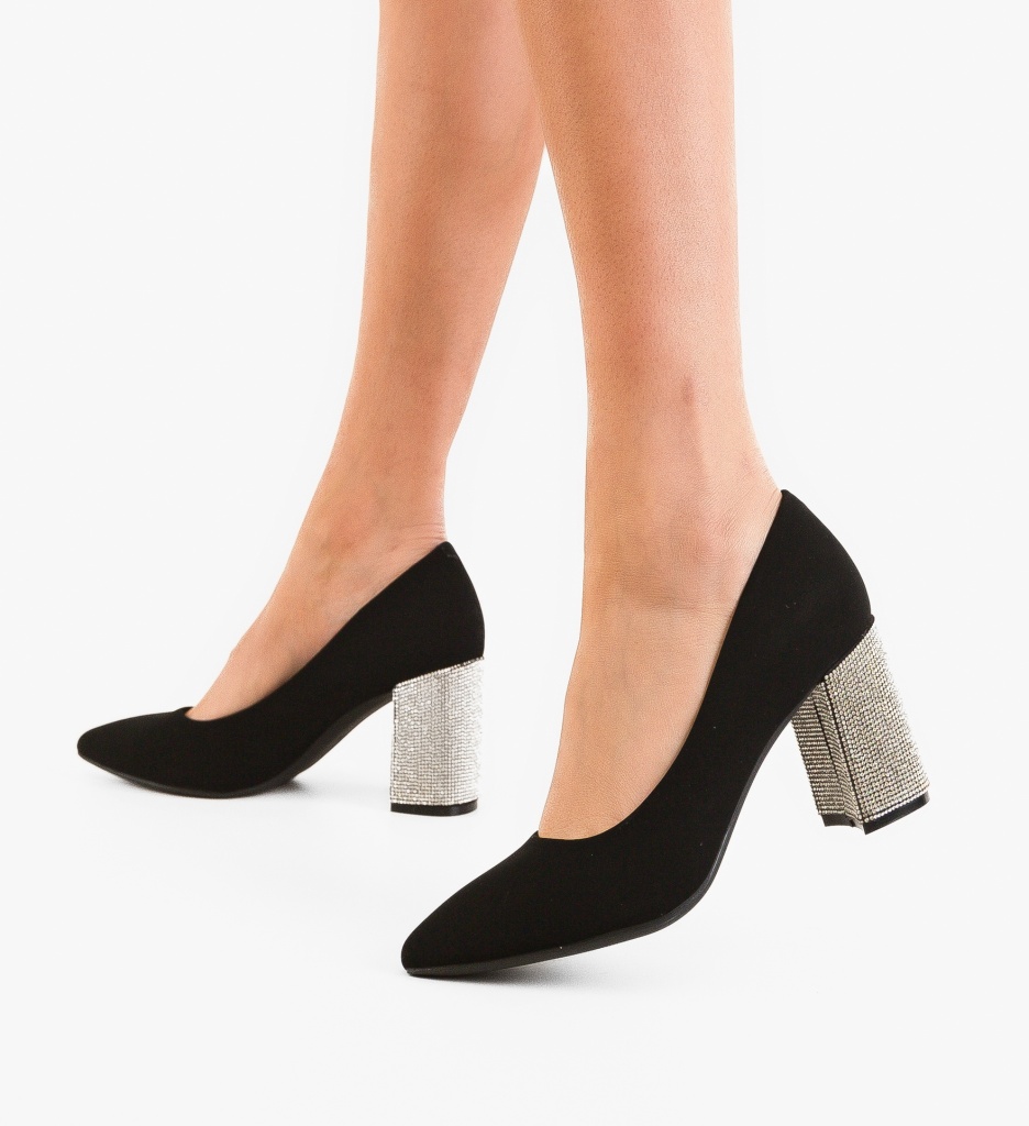Pantofi Sklopi Negri | Eleganță și Stil - imagine 3