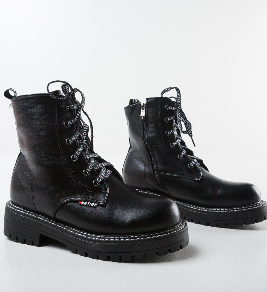 Ghete Rayhan Negre | Eleganță și Confort - imagine 7