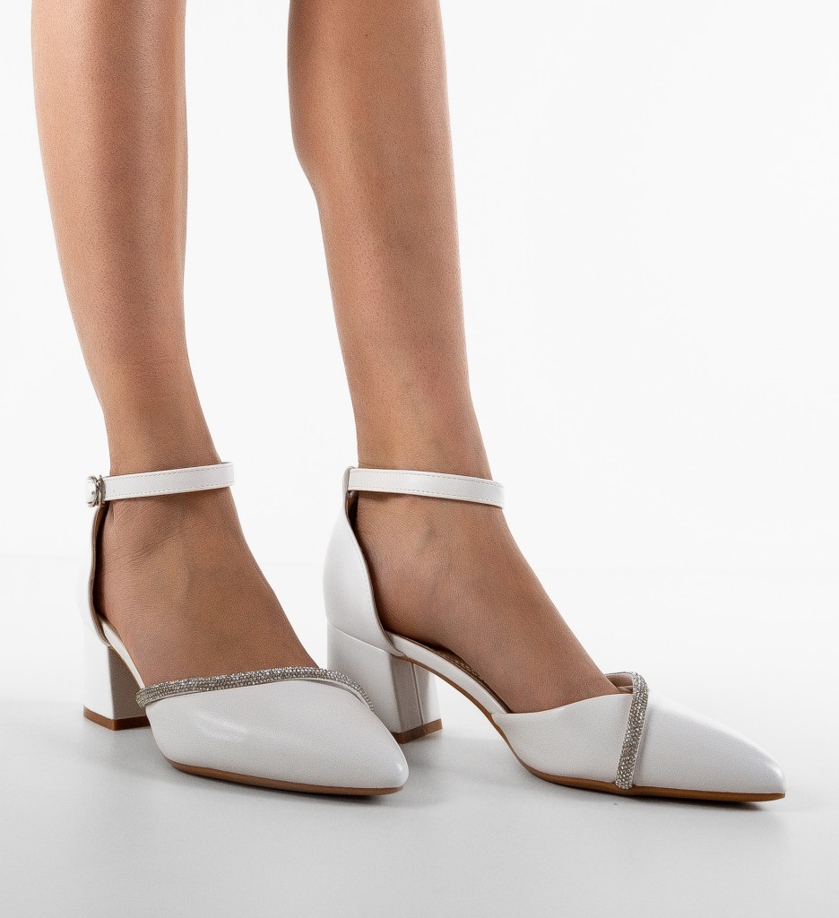 Pantofi Eleganti Pamela Albi, Toc Comod - imagine 2