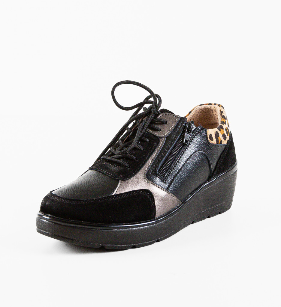 Sneakers Dama Nysa Negri | Confort si Stil Urban