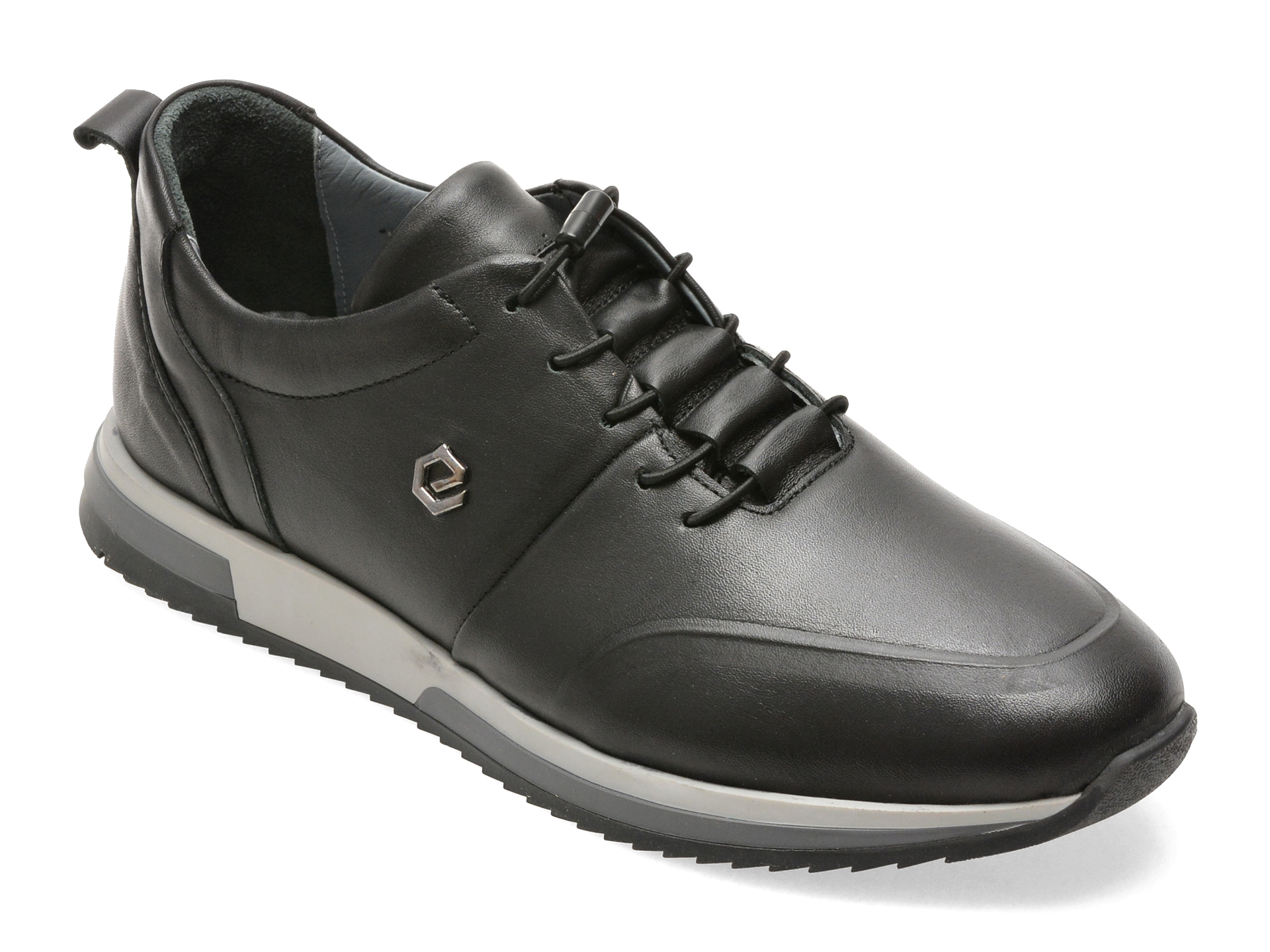 Pantofi BITE THE BULLET negri din piele