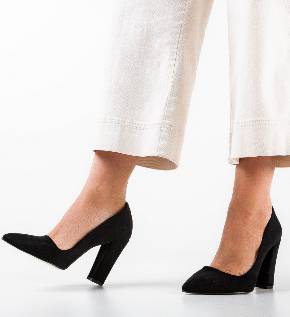Pantofi Clash Negri | Eleganță și Stil Modern - imagine 2