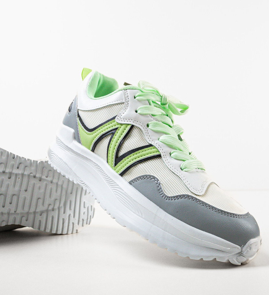 Sneakers Osborne Dama Gri | Confort și Stil Urban - imagine 6
