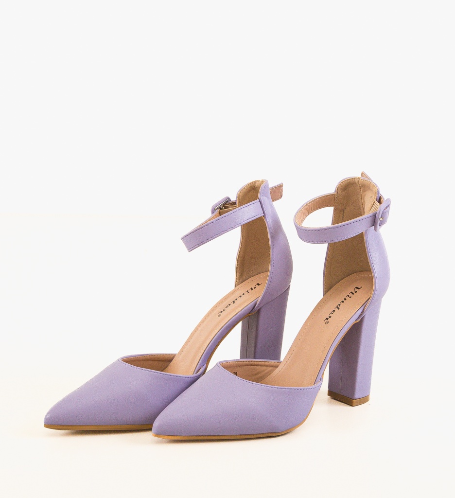 Pantofi Anjali Mov - Eleganță și Stil - imagine 3