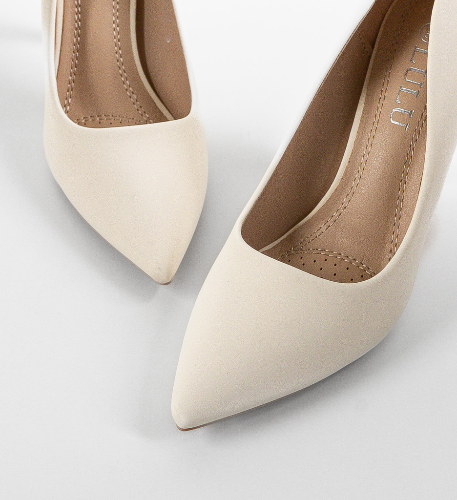 Pantofi dama Keiran Bej | Eleganță și Stil - imagine 7