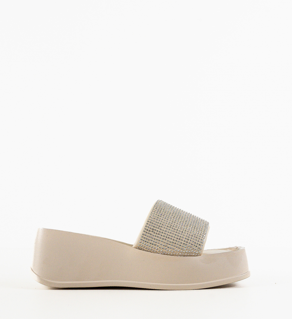Platforme Sandale Dama Vanders Bej | Stil și Confort - imagine 4