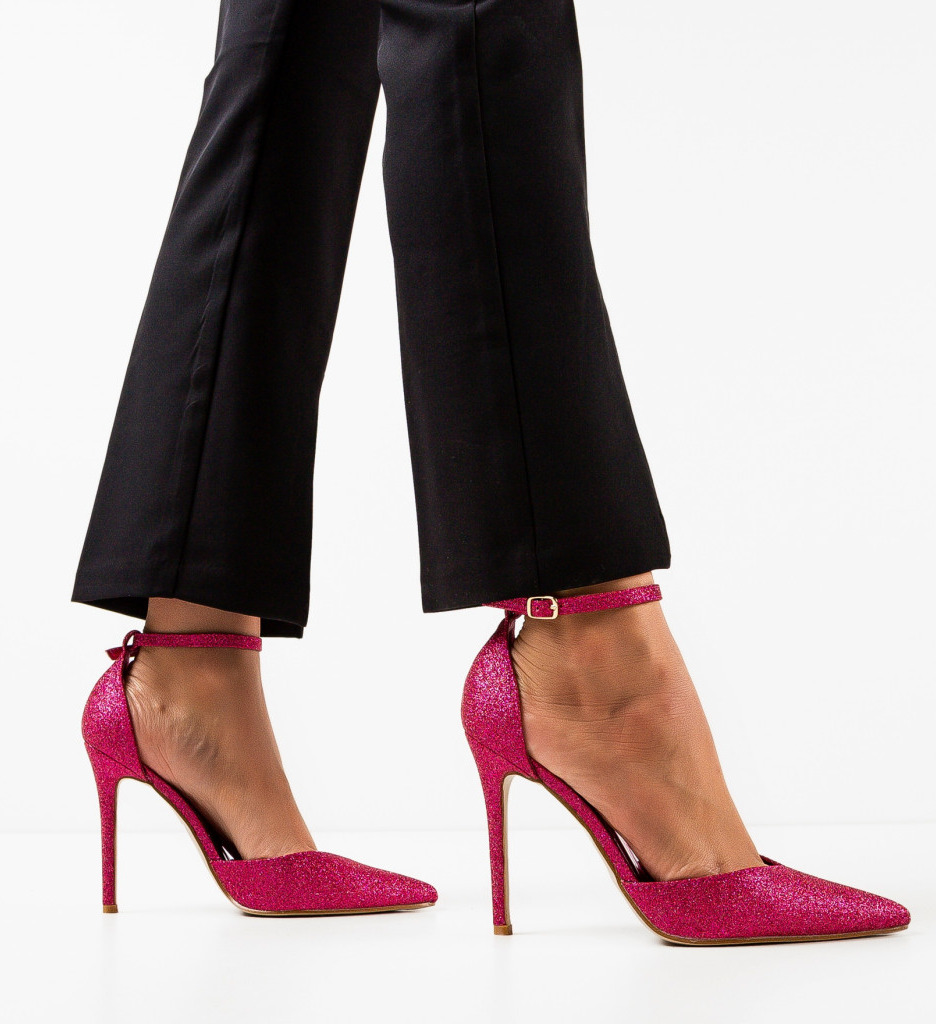 Pantofi Toc Roz Sofly | Eleganță și Stil - imagine 2