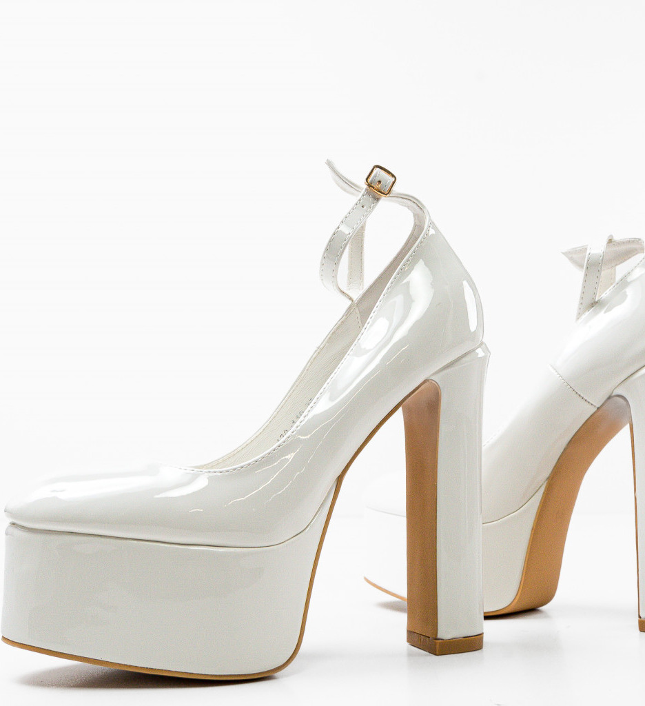 Pantofi Elysia Albi - Eleganță pentru Ocazii Speciale - imagine 6