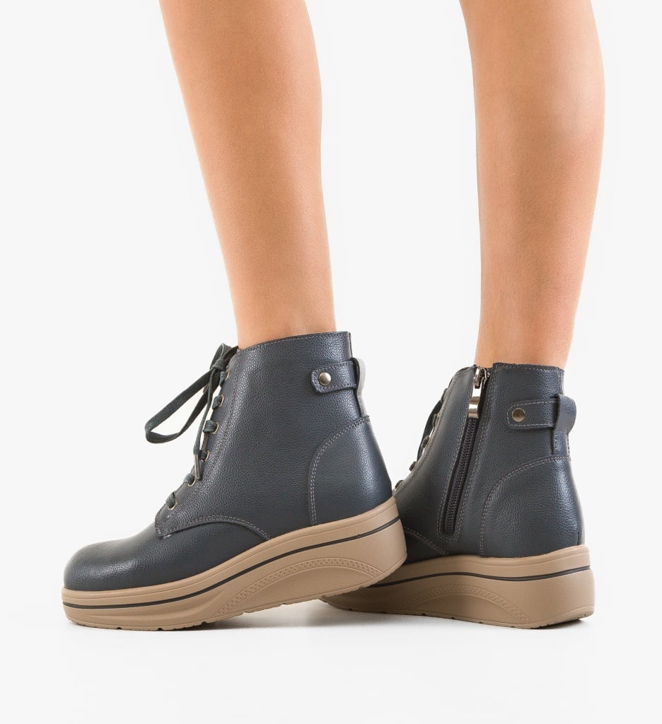 Pantofi Casual Lakiob Gri - Confort și Stil - imagine 4