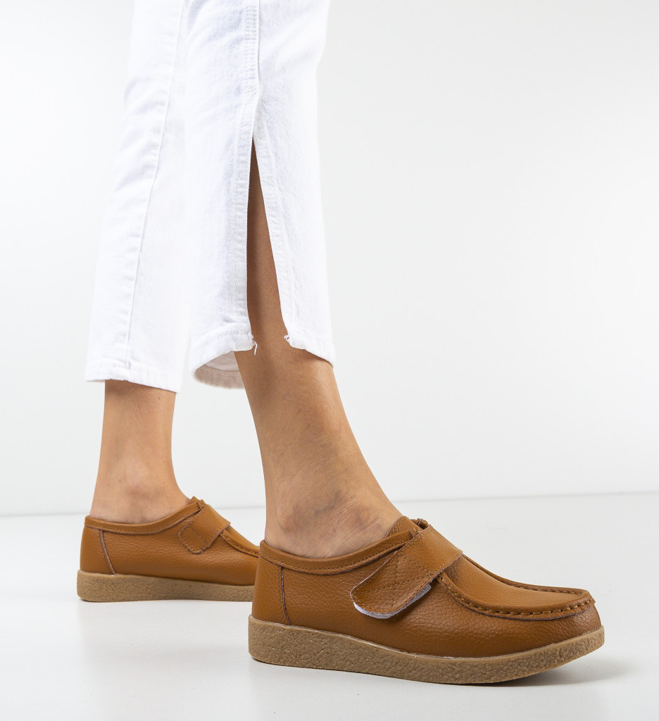 Pantofi Casual Monta Camel - Eleganță și Confort
