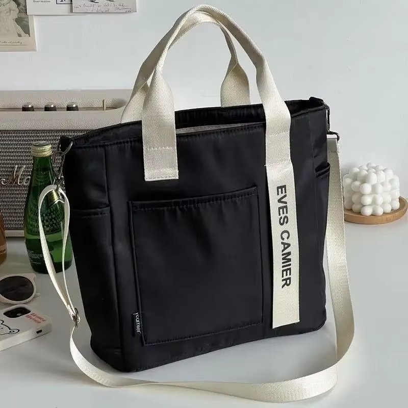 Geanta dama Naelle GT3557 Delis, negru, poliester impermeabil - imagine 2