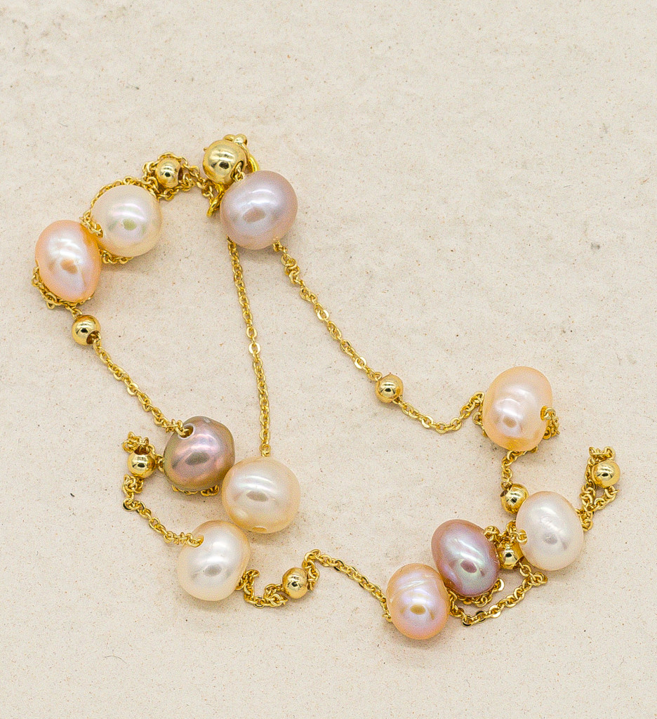Colier Teresa Auriu | Bijuterie Eleganta - imagine 2