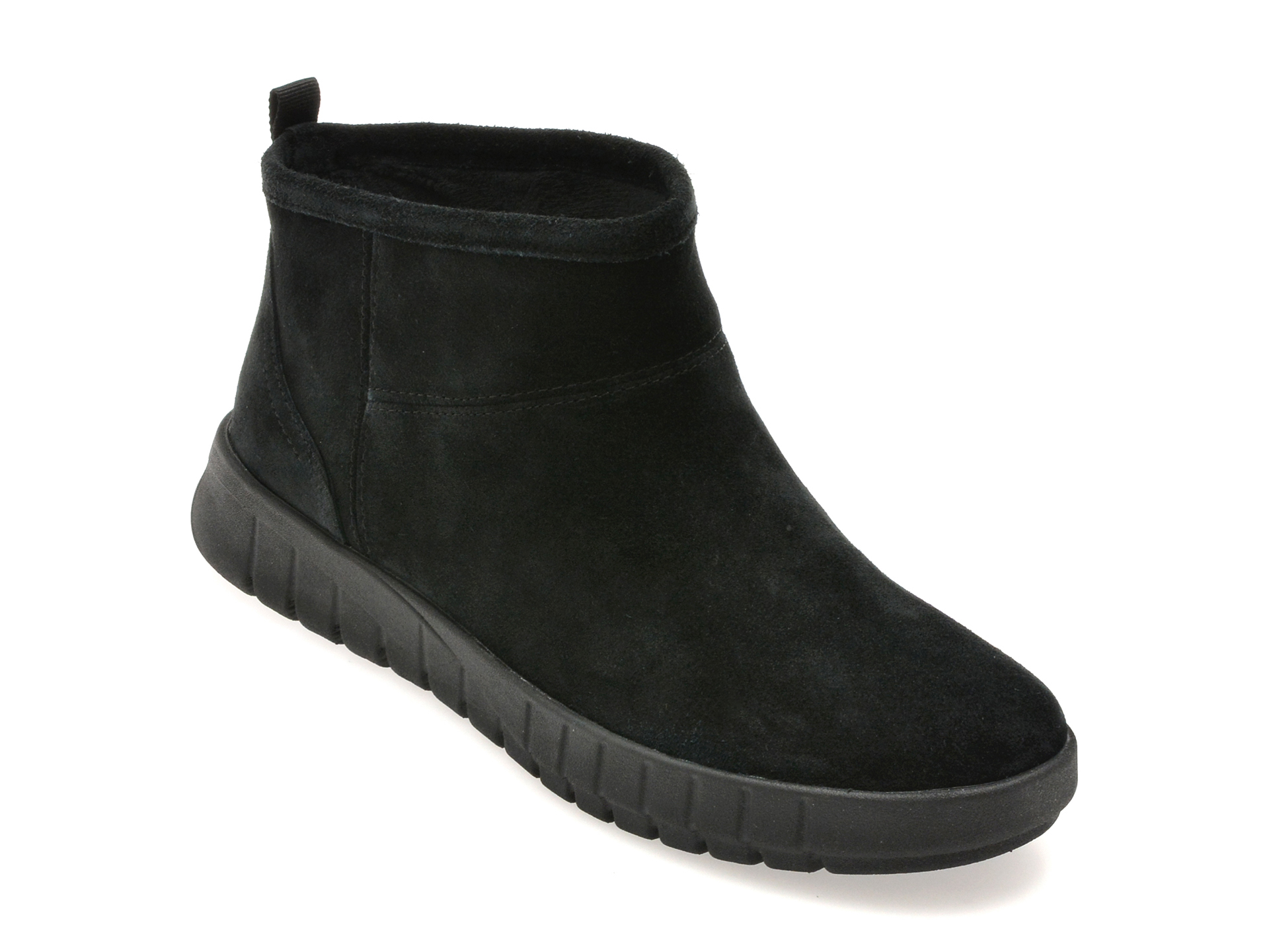 Ghete GEOX Negre din Piele Intoarsa D569AA