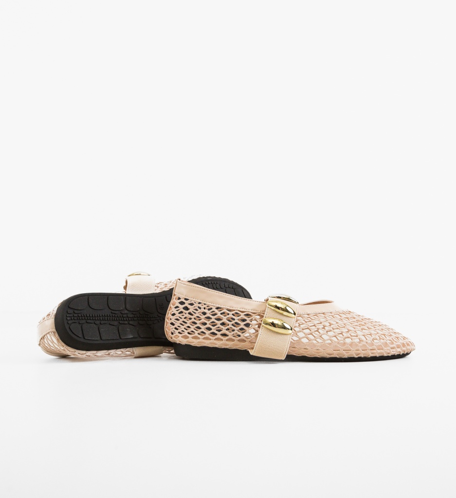 Balerini Allaro Bej - Confort și Eleganță Casual - imagine 3