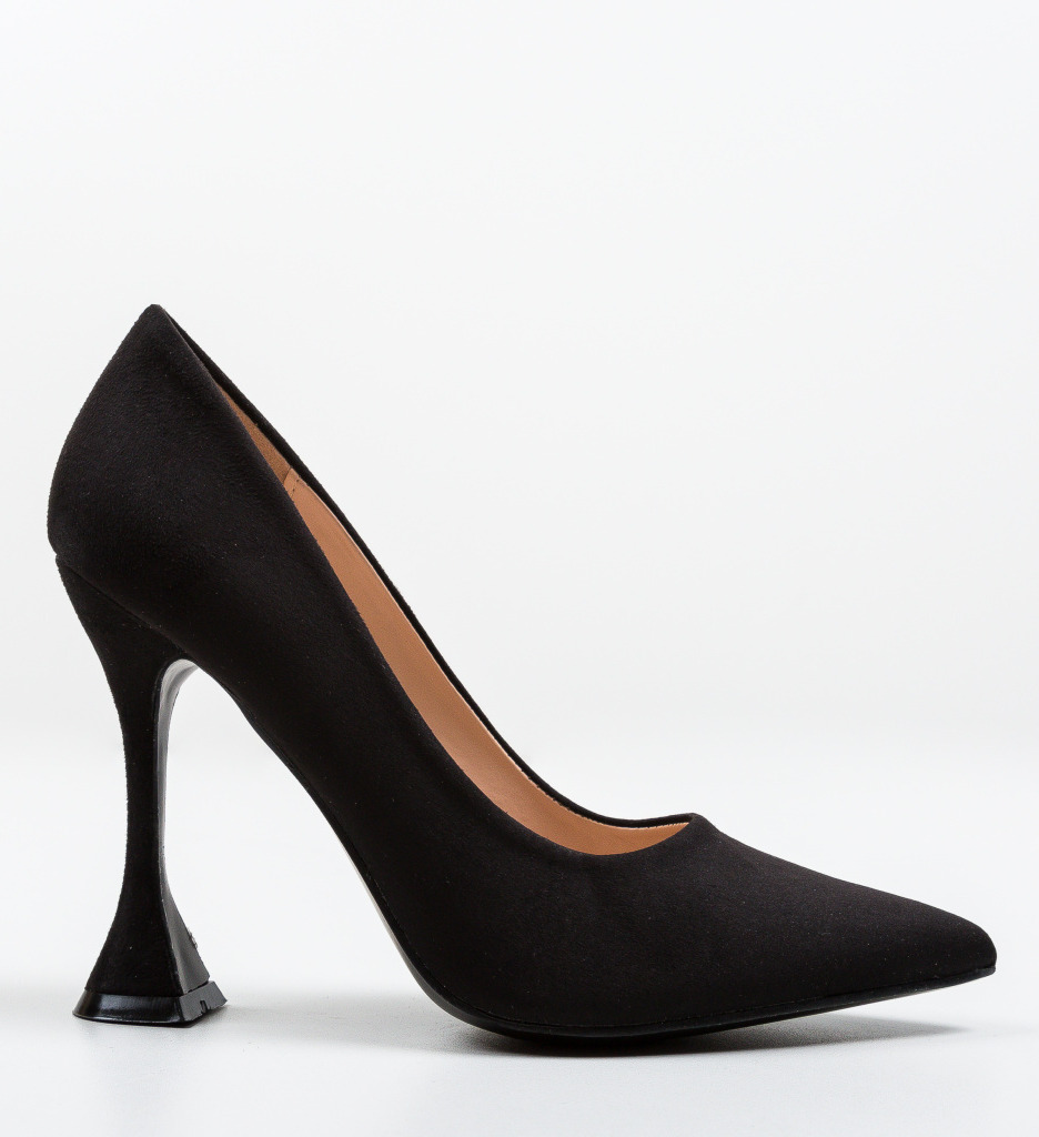 Pantofi Jorio Negri cu Toc Eleganți - imagine 5