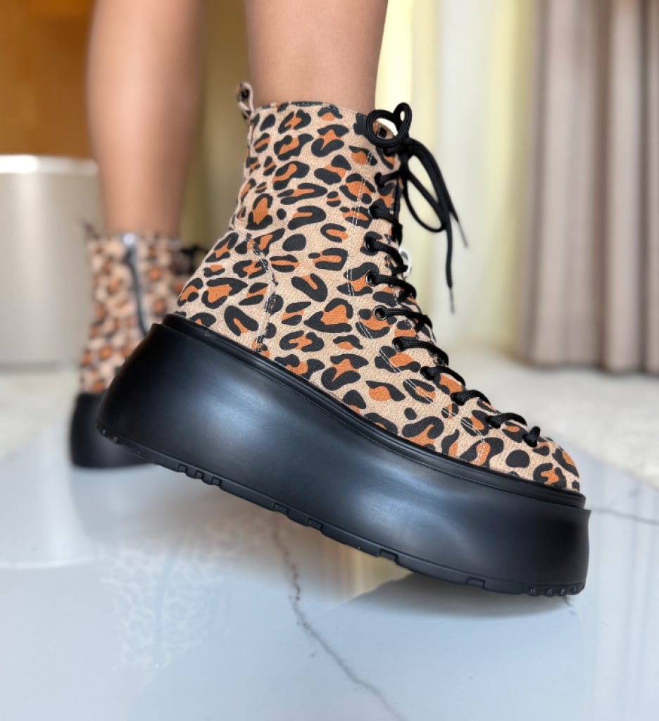 Ghete Dama Drbyt Print - Stil Unic și Confort - imagine 2