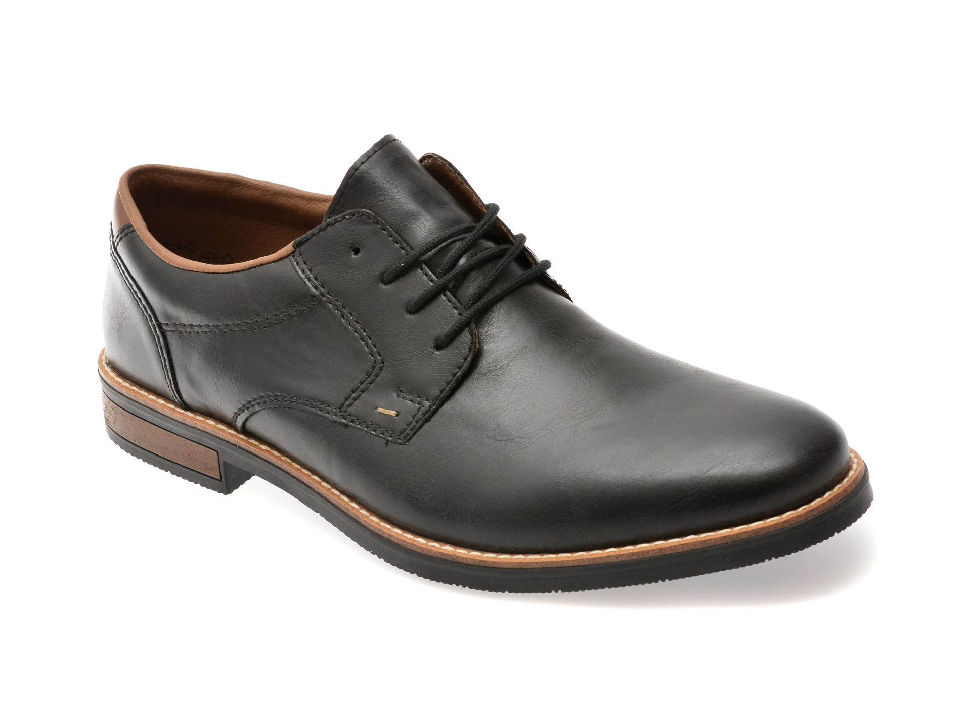 Pantofi Rieker Eleganti Negri, Confort Superior