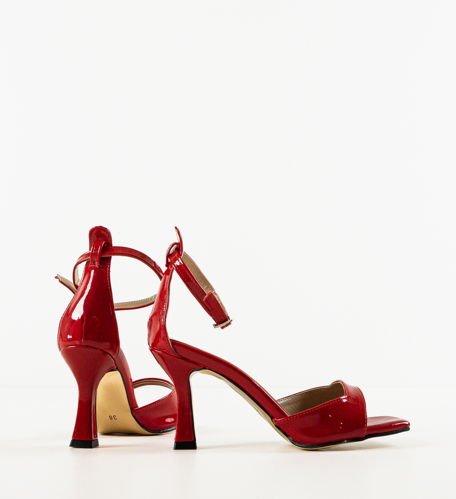 Sandale Vergara Rosii | Eleganță la Fiecare Pas - imagine 6