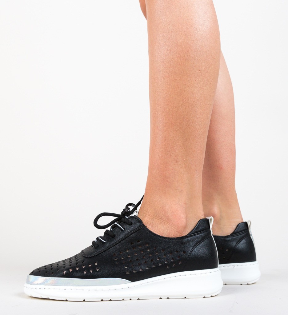 Pantofi Stora Negri | Confort și Stil Casual - imagine 2