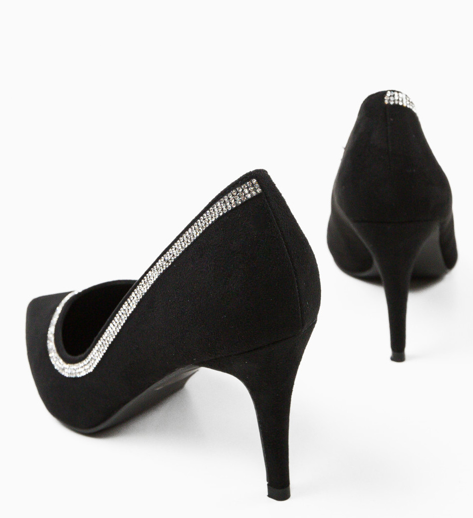 Pantofi Kyle Negri cu Toc - Eleganță Asigurată - imagine 7